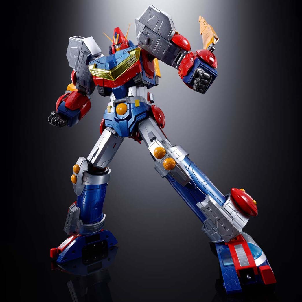 Super Electromagnetic Robo Combattler V GX-121 COM-BATTLER V6 Action Figure  (Prototype Shown) View 1