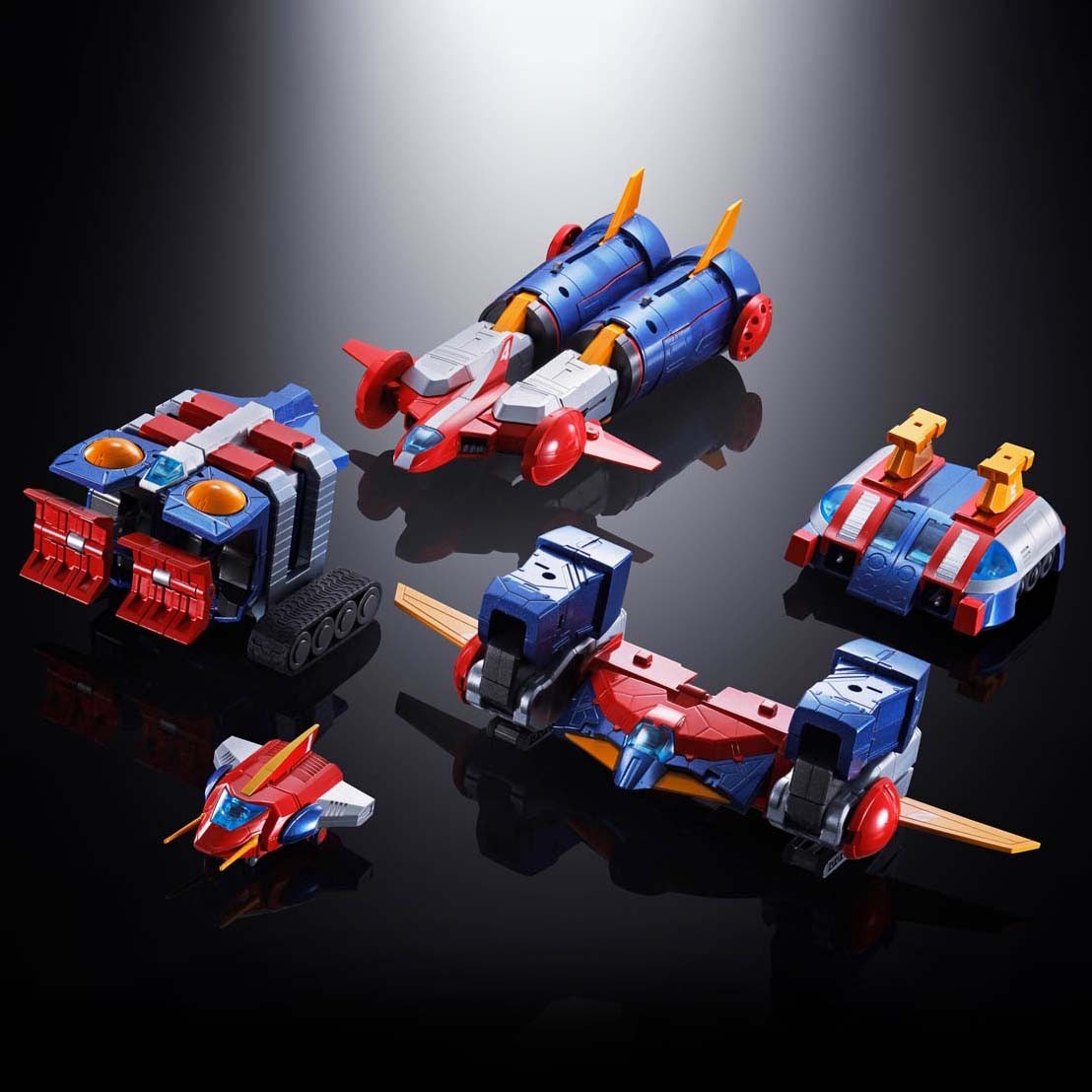 Super Electromagnetic Robo Combattler V GX-121 COM-BATTLER V6 Action Figure  (Prototype Shown) View 3