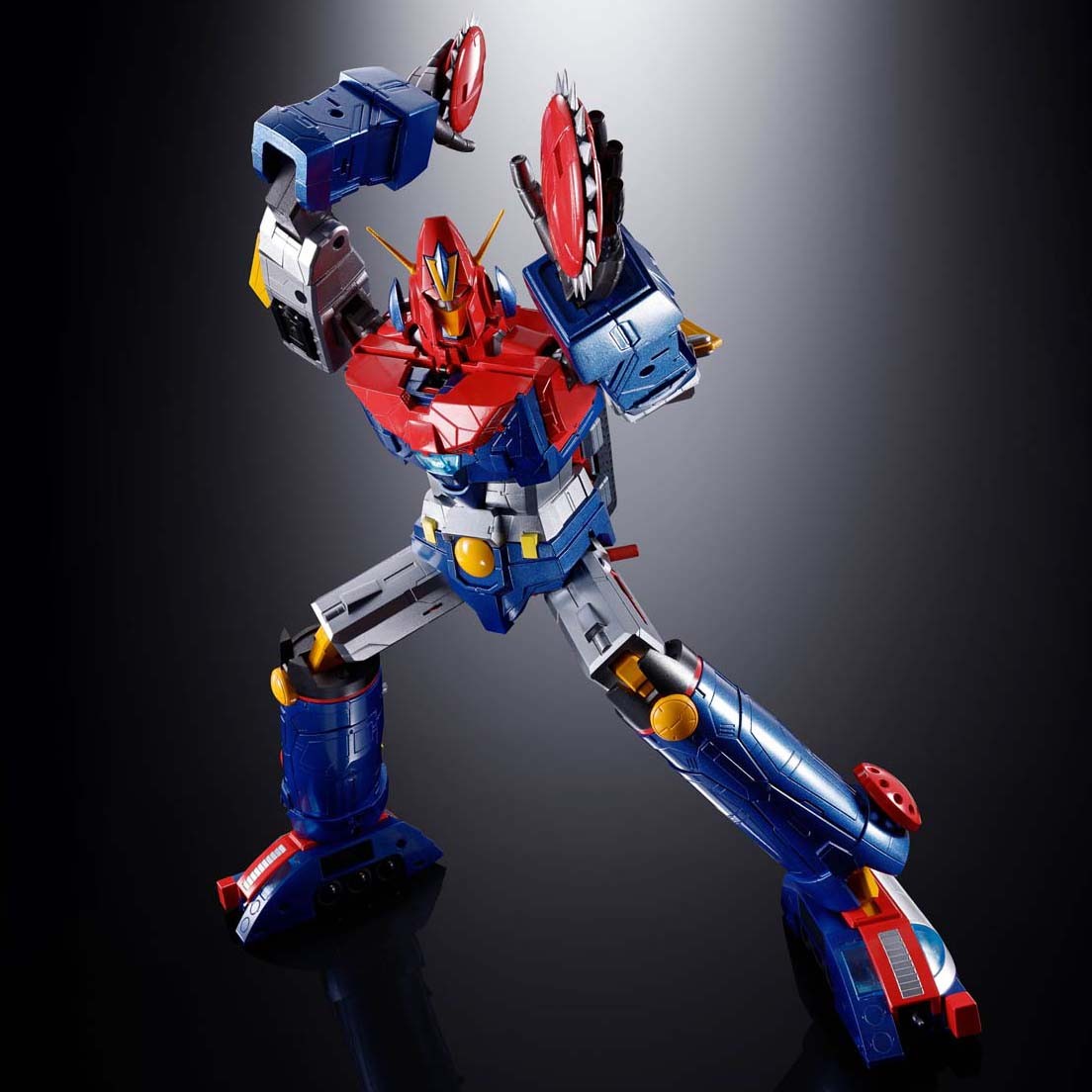 Super Electromagnetic Robo Combattler V GX-121 COM-BATTLER V6 Action Figure  (Prototype Shown) View 5