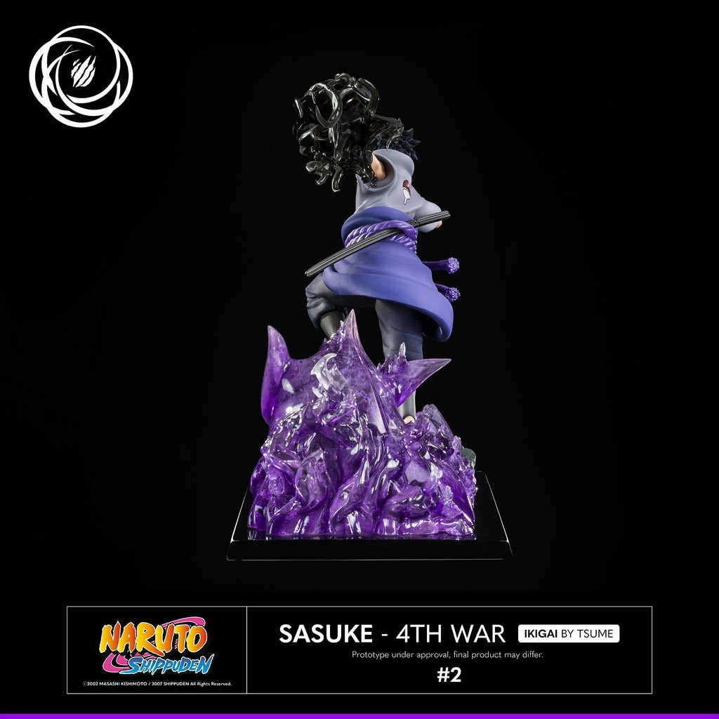 Naruto Sasuke – Fourth Great Ninja War Statues  (Prototype Shown) View 9