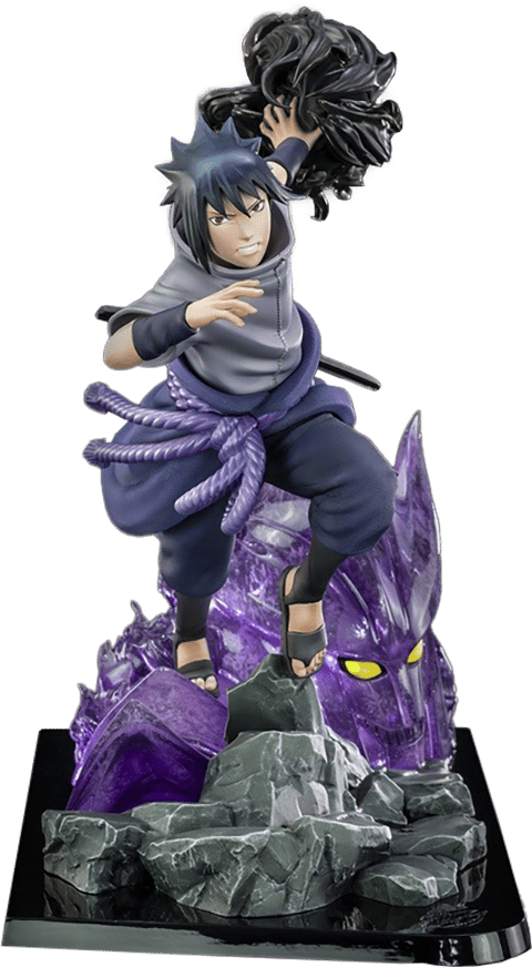 Naruto Sasuke – Fourth Great Ninja War Statues  (Prototype Shown) View 14