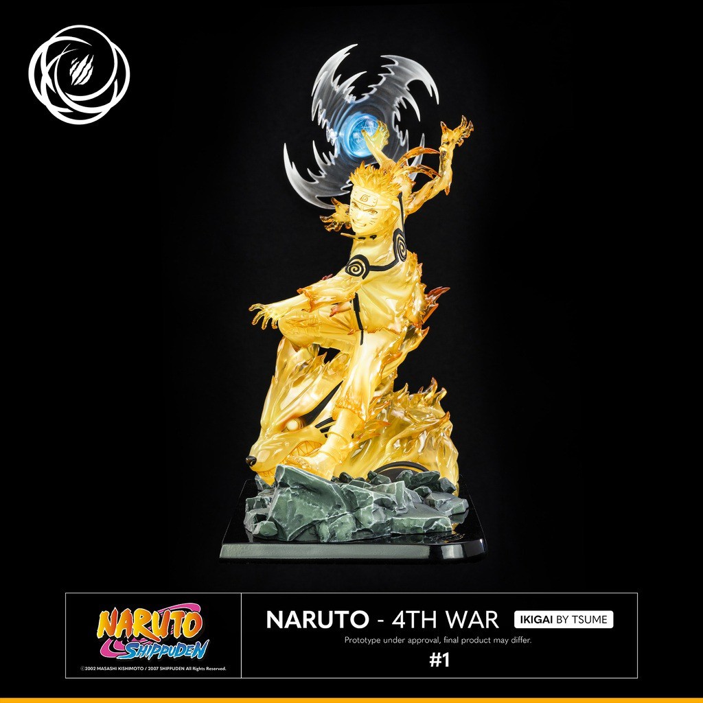 Naruto Naruto – Fourth Great Ninja War Statues  (Prototype Shown) View 1