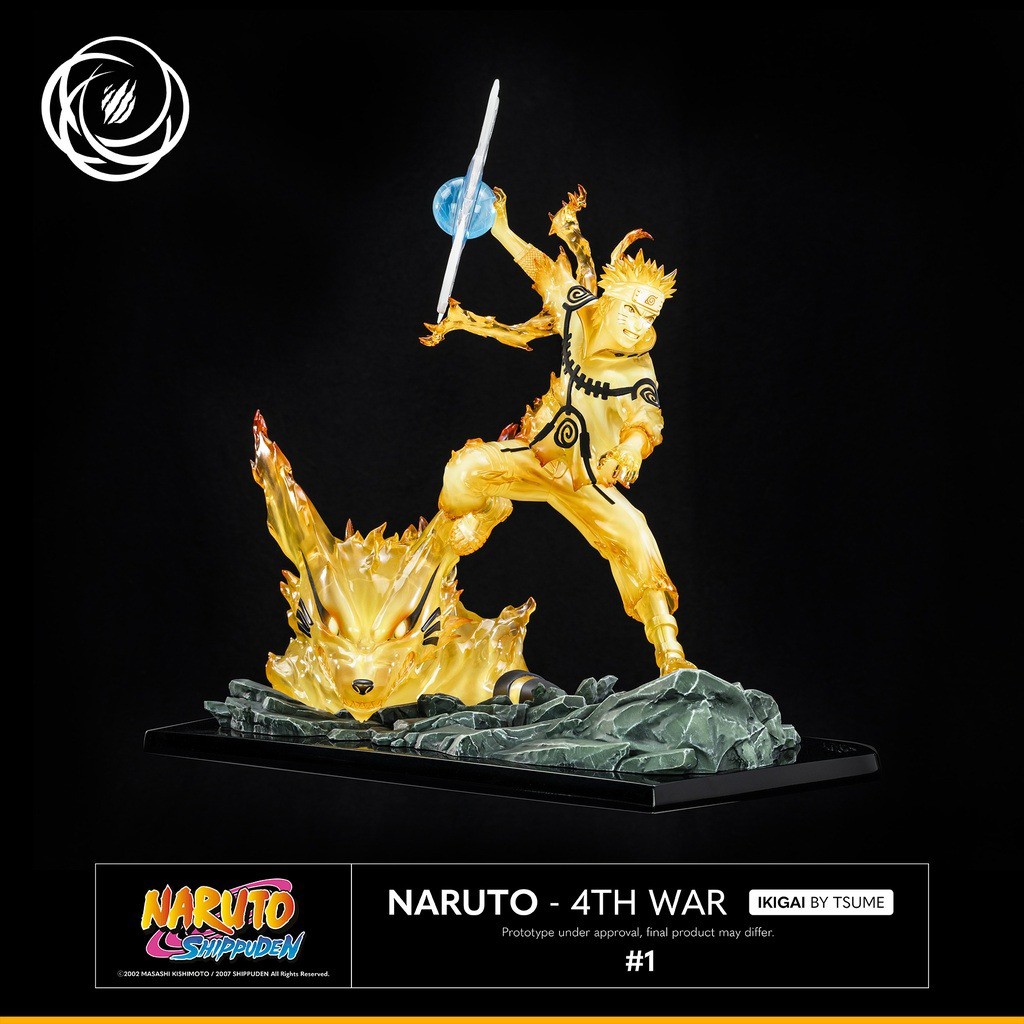Naruto Naruto – Fourth Great Ninja War Statues  (Prototype Shown) View 3