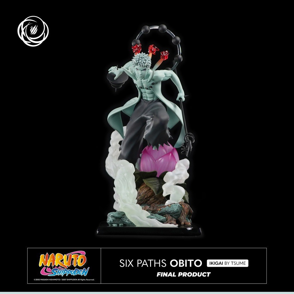 Naruto Six Paths Obito Statues  (Prototype Shown) View 1