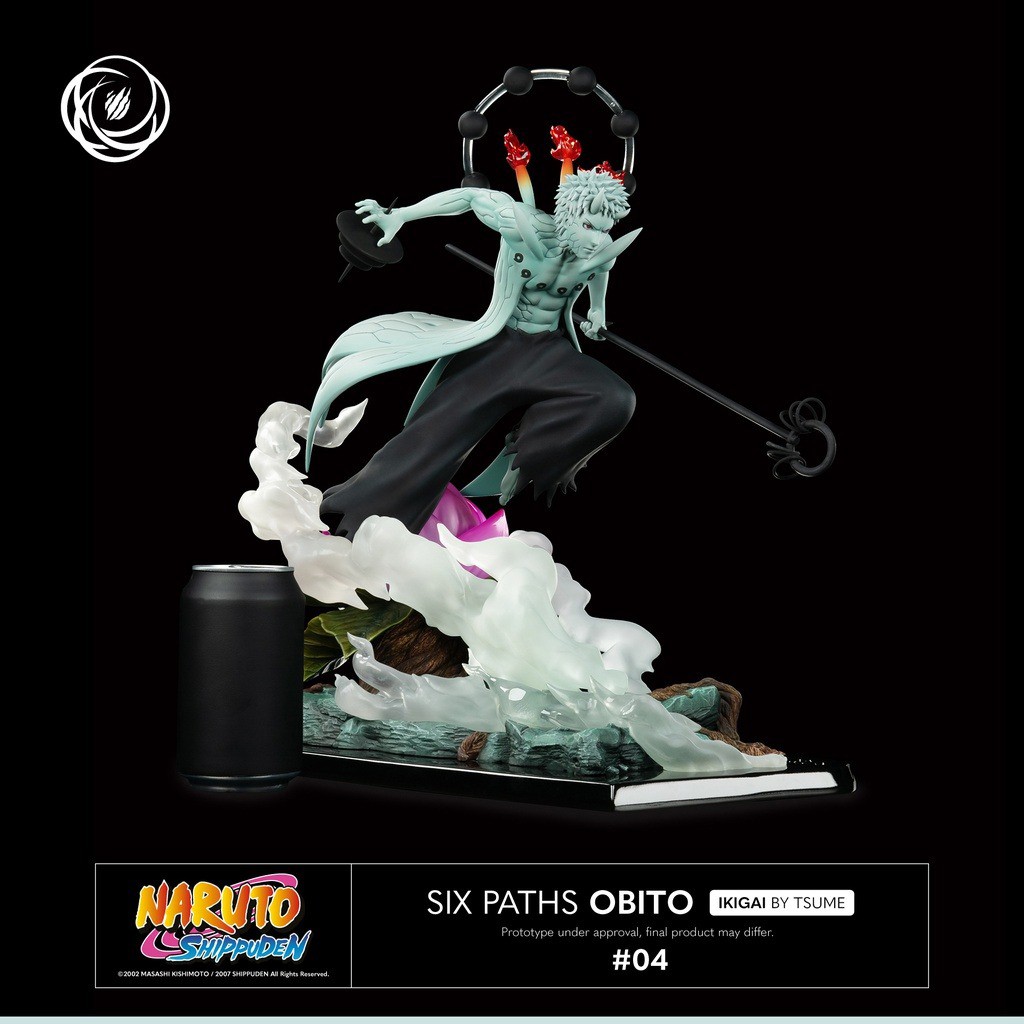 Naruto Six Paths Obito Statues  (Prototype Shown) View 3