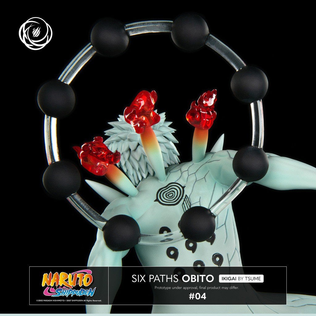 Naruto Six Paths Obito Statues  (Prototype Shown) View 5