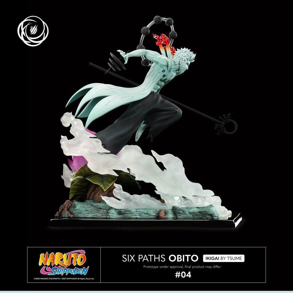 Naruto Six Paths Obito Statues  (Prototype Shown) View 14
