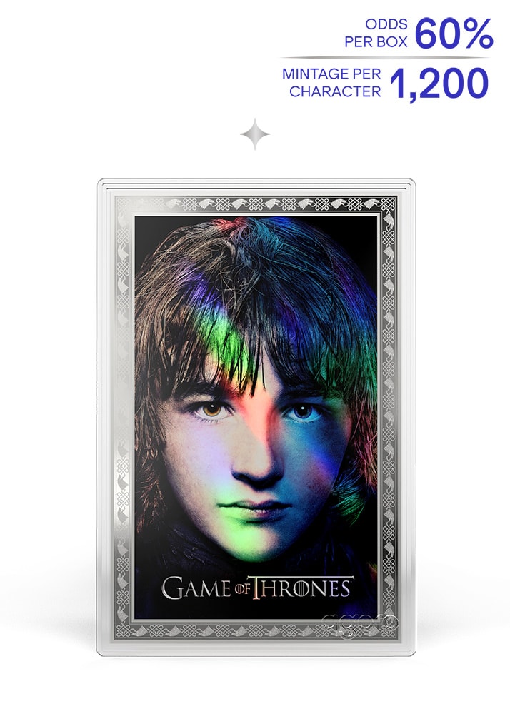 Game of Thrones House Stark Blind Box Silver Collectible  (Prototype Shown) View 9