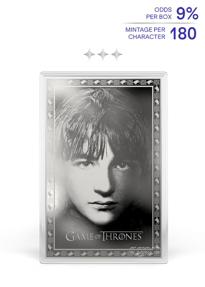 Game of Thrones House Stark Blind Box Silver Collectible  (Prototype Shown) View 11