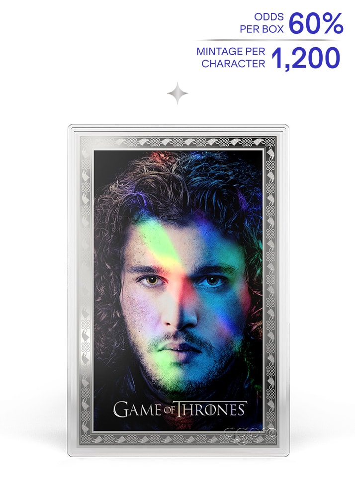 Game of Thrones House Stark Blind Box Silver Collectible  (Prototype Shown) View 13