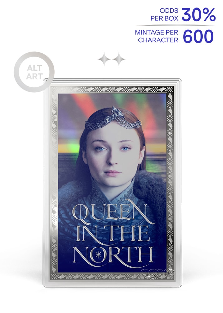 Game of Thrones House Stark Blind Box Silver Collectible  (Prototype Shown) View 18