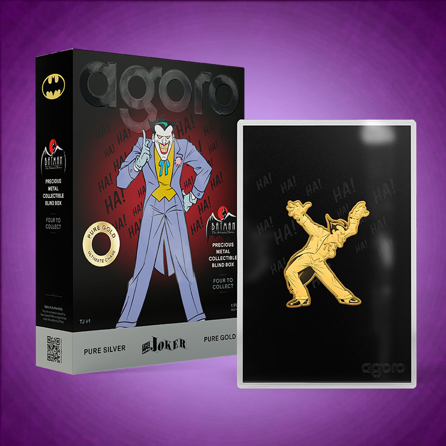 DC Comics BATMAN: THE ANIMATED SERIES Joker Blind Box Silver Collectible  (Prototype Shown) View 1
