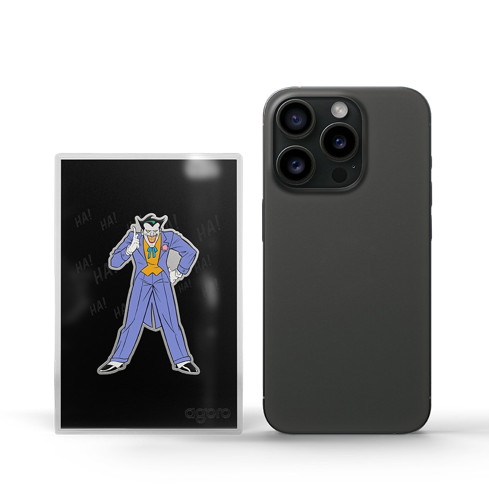 DC Comics BATMAN: THE ANIMATED SERIES Joker Blind Box Silver Collectible  (Prototype Shown) View 2