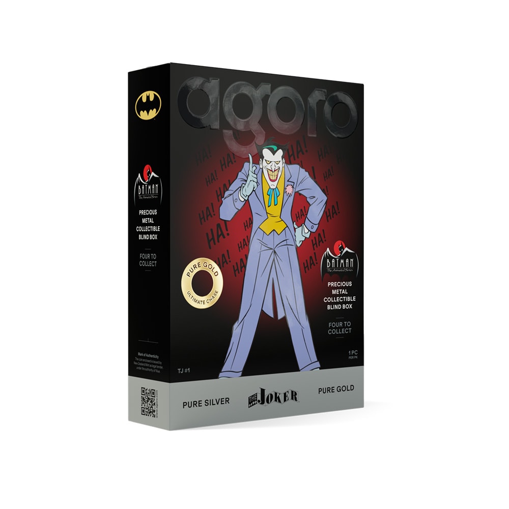 DC Comics BATMAN: THE ANIMATED SERIES Joker Blind Box Silver Collectible  (Prototype Shown) View 9