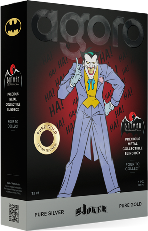 DC Comics BATMAN: THE ANIMATED SERIES Joker Blind Box Silver Collectible  (Prototype Shown) View 10