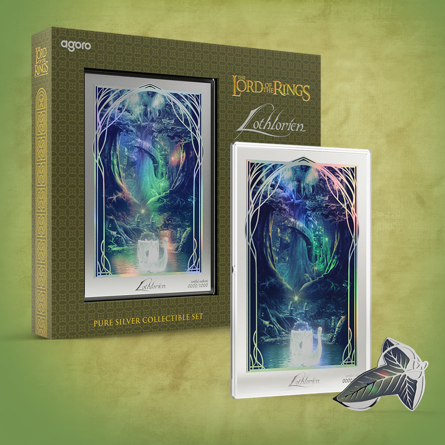 The Lord of the Rings Lothlorien Set Silver Collectible  (Prototype Shown) View 1
