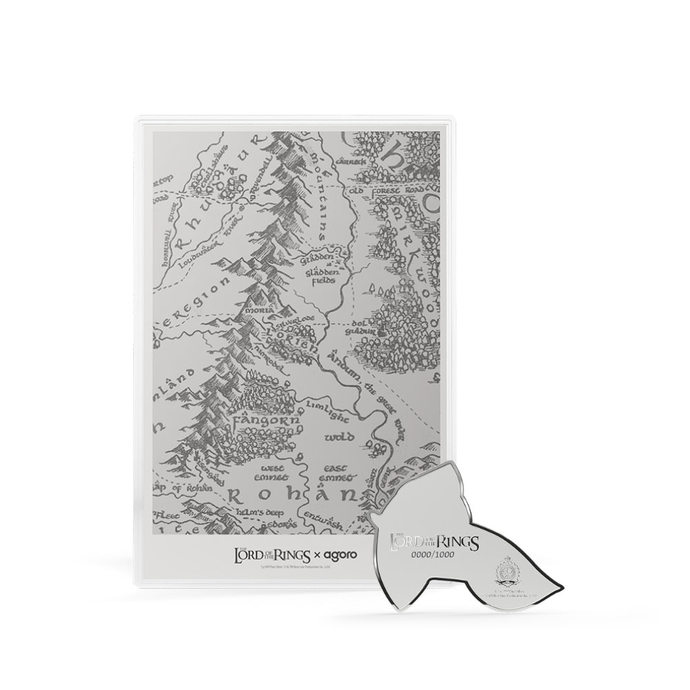 The Lord of the Rings Lothlorien Set Silver Collectible  (Prototype Shown) View 3