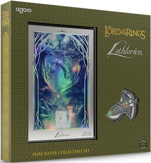 The Lord of the Rings Lothlorien Set Silver Collectible  (Prototype Shown) View 6