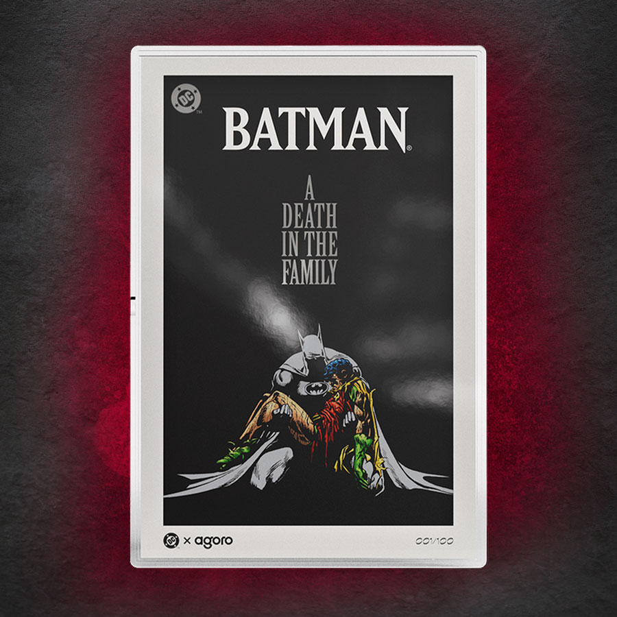 DC Comics Batman: A Death in the Family Silver Collectible  (Prototype Shown) View 1