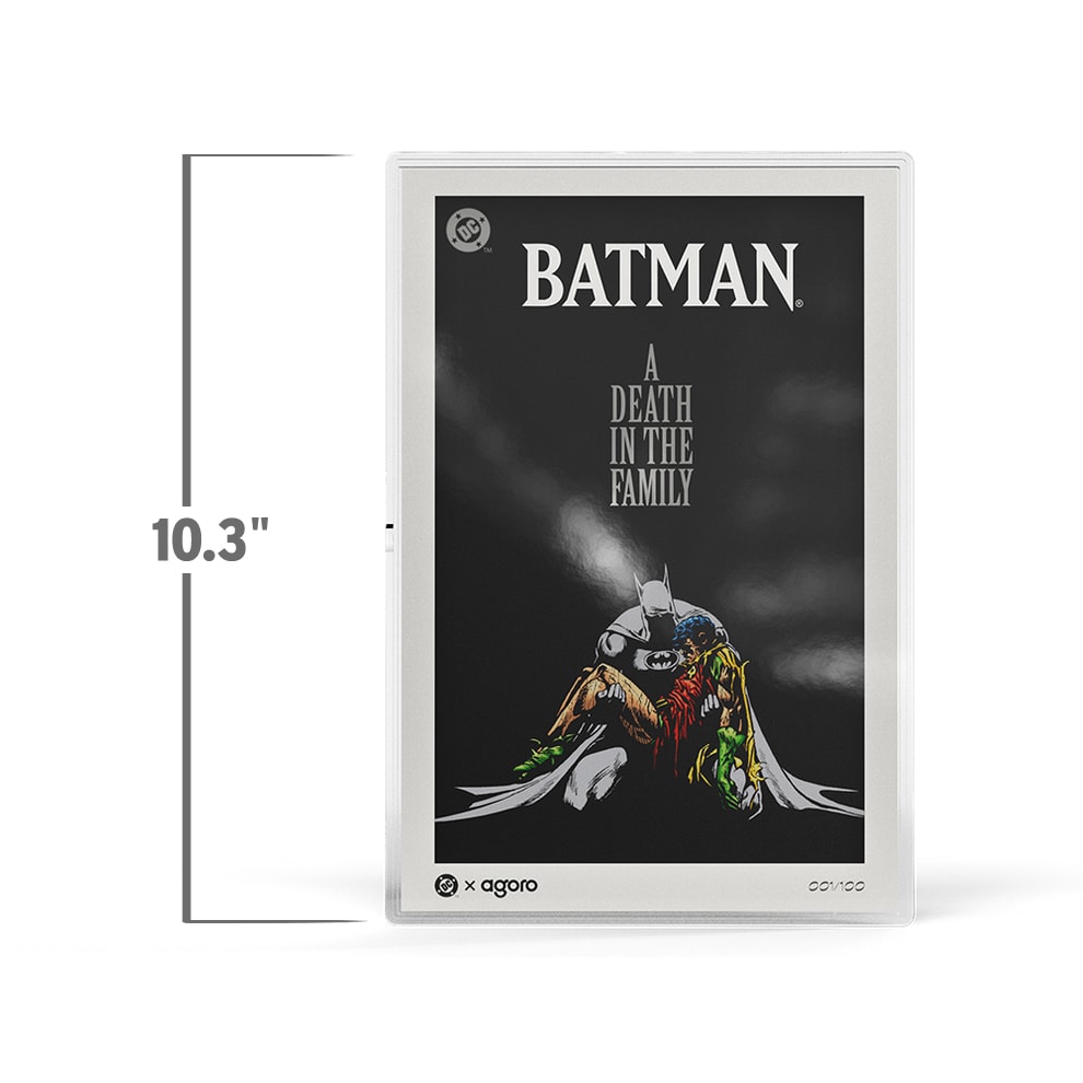 DC Comics Batman: A Death in the Family Silver Collectible  (Prototype Shown) View 2