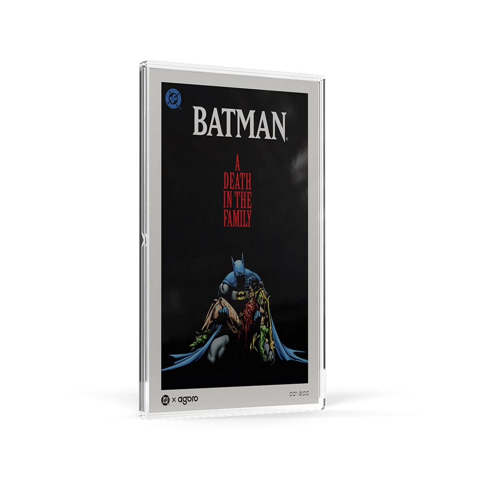 DC Comics Batman: A Death in the Family Silver Collectible  (Prototype Shown) View 3