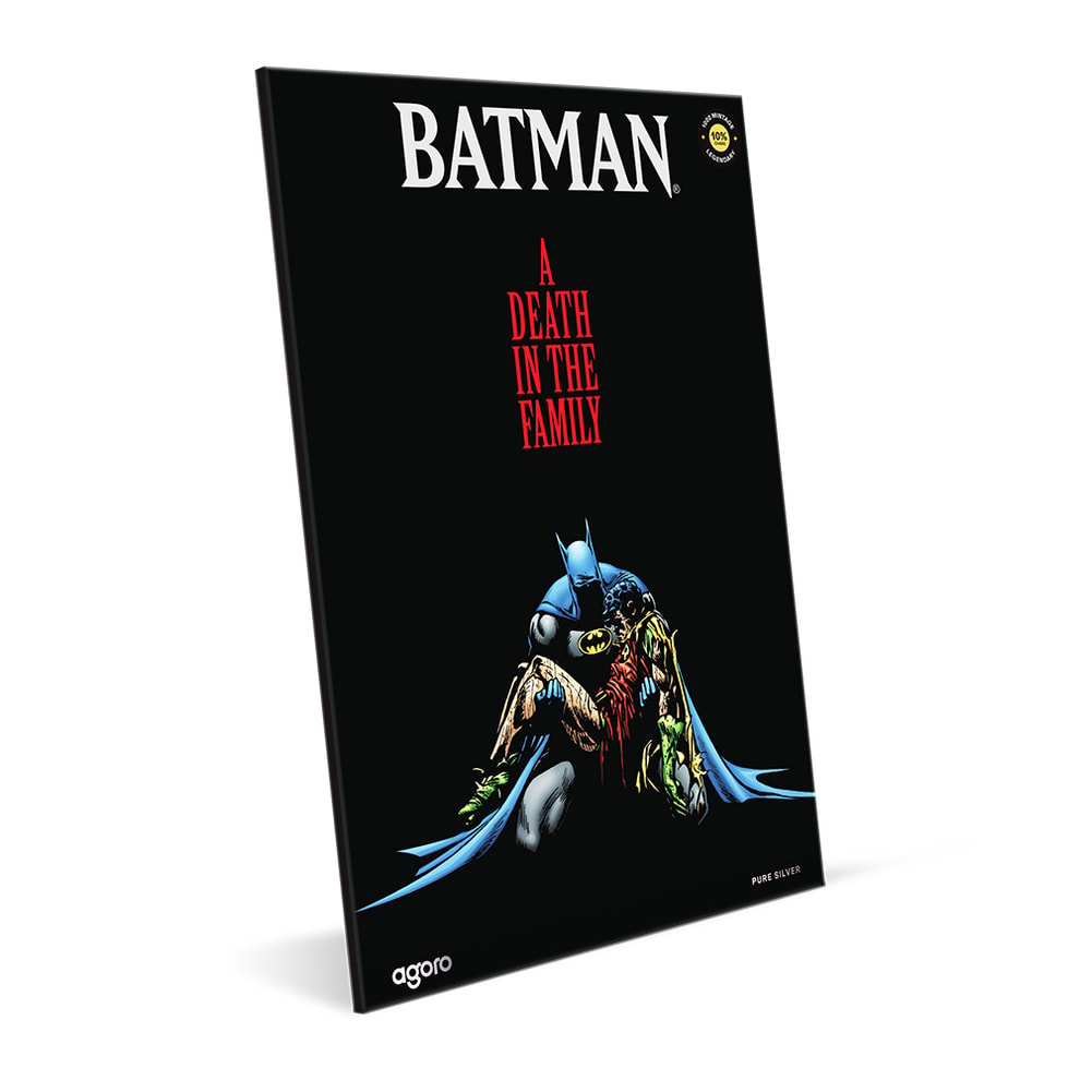 DC Comics Batman: A Death in the Family Silver Collectible  (Prototype Shown) View 5