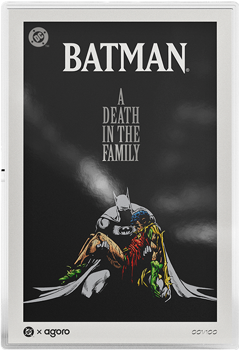 DC Comics Batman: A Death in the Family Silver Collectible  (Prototype Shown) View 6