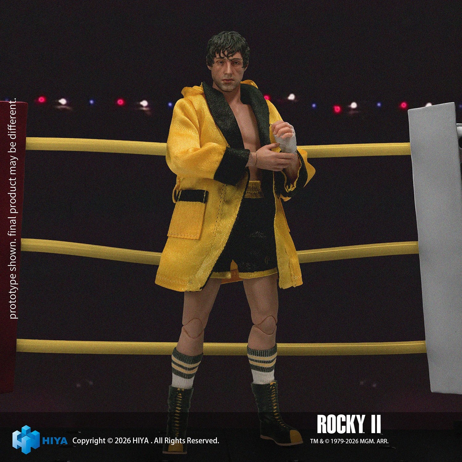 Rocky Rocky II (Boxer Version) Action Figure  (Prototype Shown) View 4