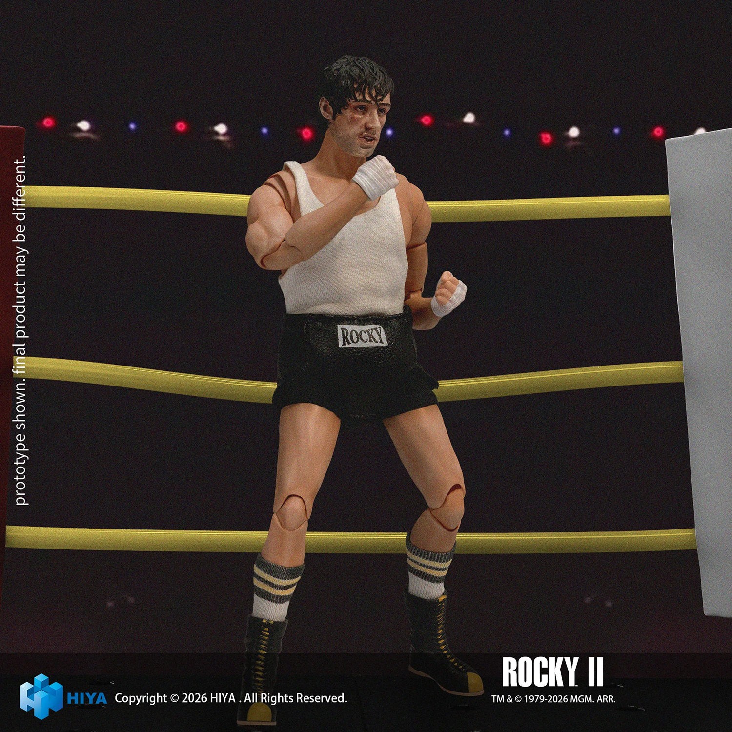 Rocky Rocky II (Boxer Version) Action Figure  (Prototype Shown) View 6