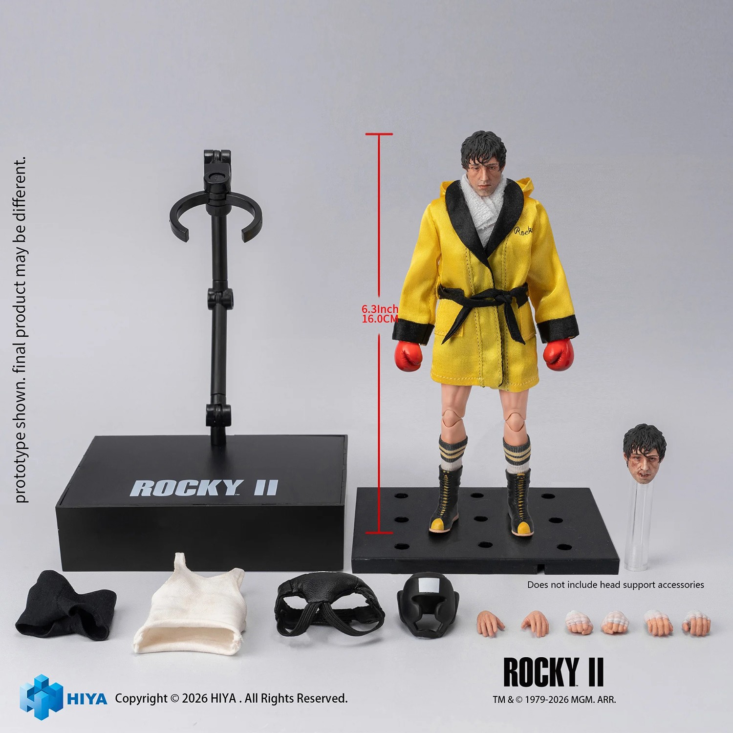Rocky Rocky II (Boxer Version) Action Figure  (Prototype Shown) View 10
