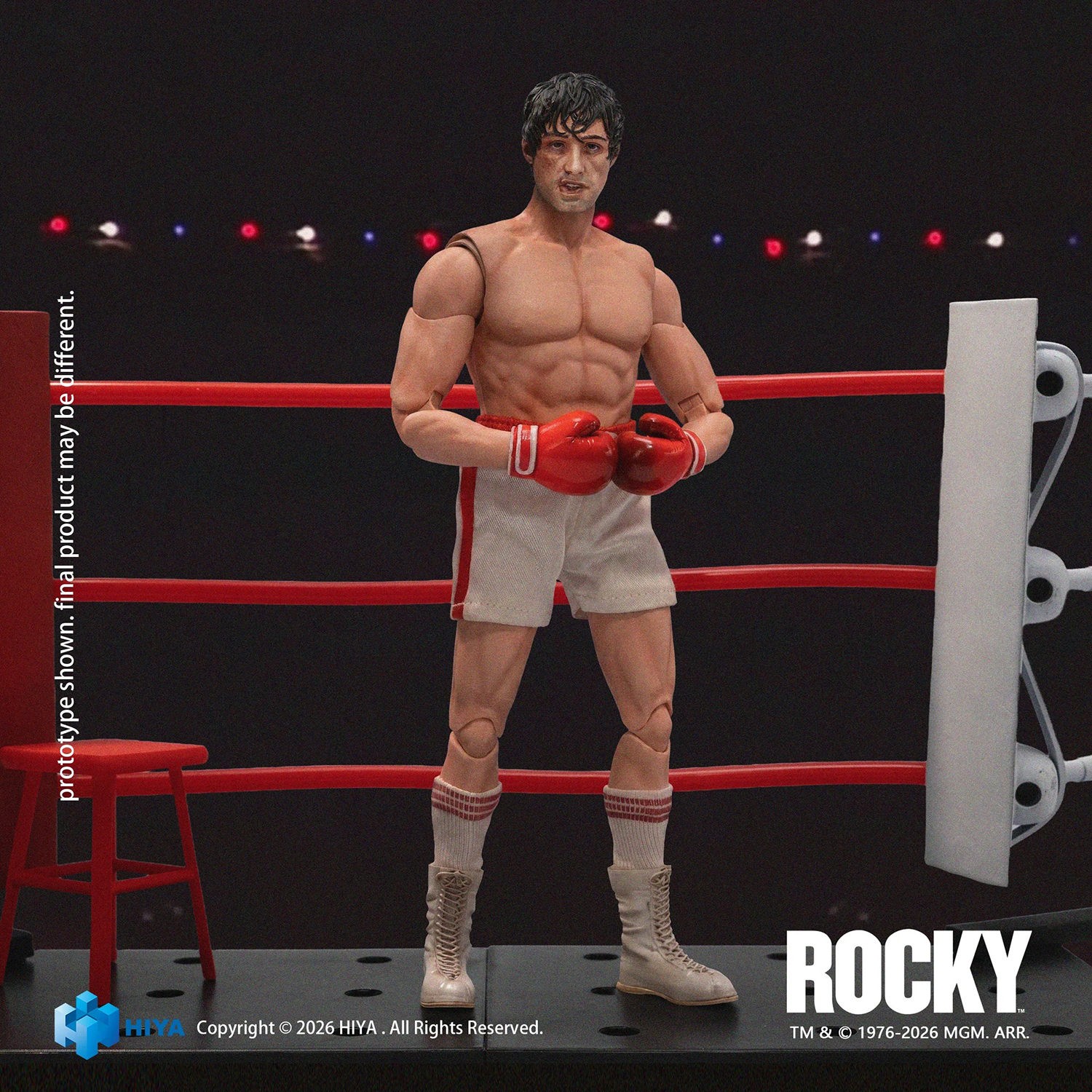 Rocky Rocky I Action Figure  (Prototype Shown) View 1