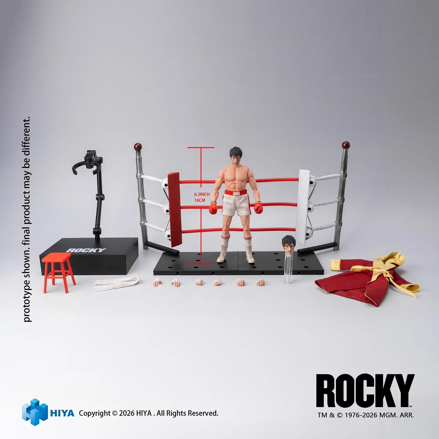 Rocky Rocky I Action Figure  (Prototype Shown) View 10