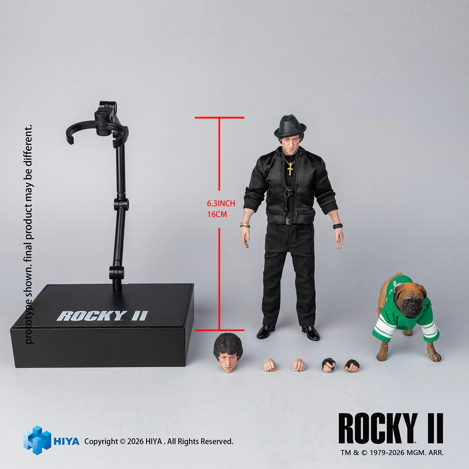 Rocky Rocky II Action Figure  (Prototype Shown) View 10