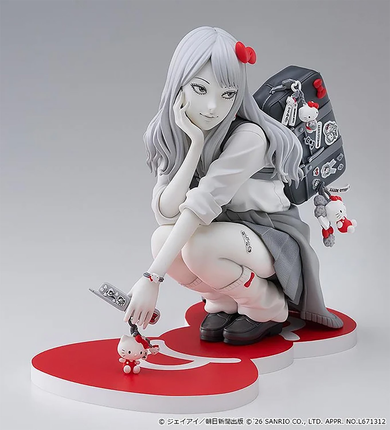 Hello Kitty Gyaru Tomie x Hello Kitty Collectible Figure  (Prototype Shown) View 7