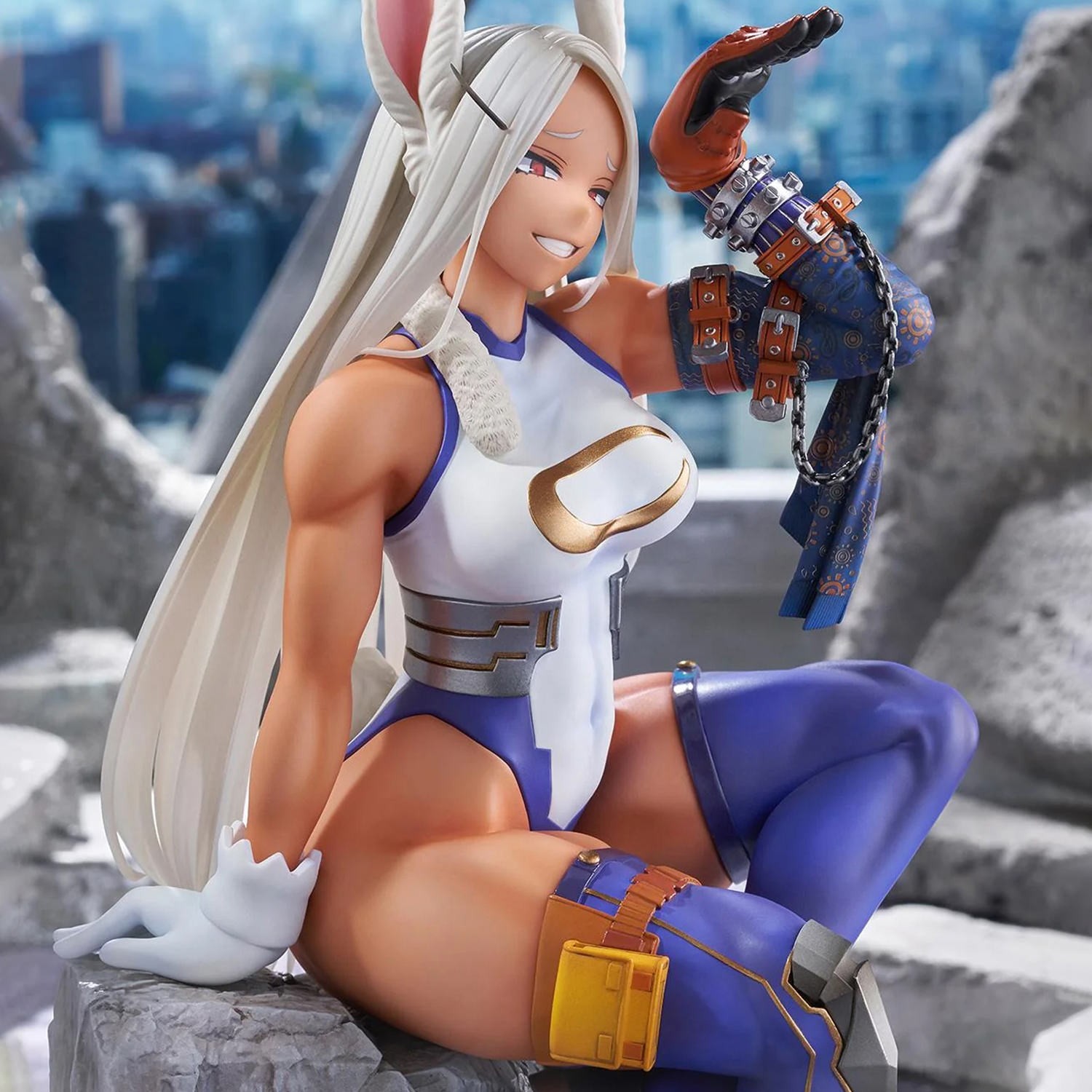 My Hero Academia Mirko -Rabbit- Collectible Figure  (Prototype Shown) View 3