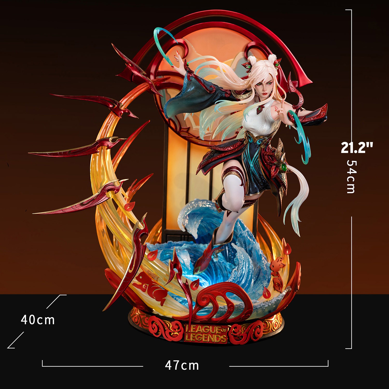 League of Legends Mythmaker Irelia Quarter Scale Statue  (Prototype Shown) View 2