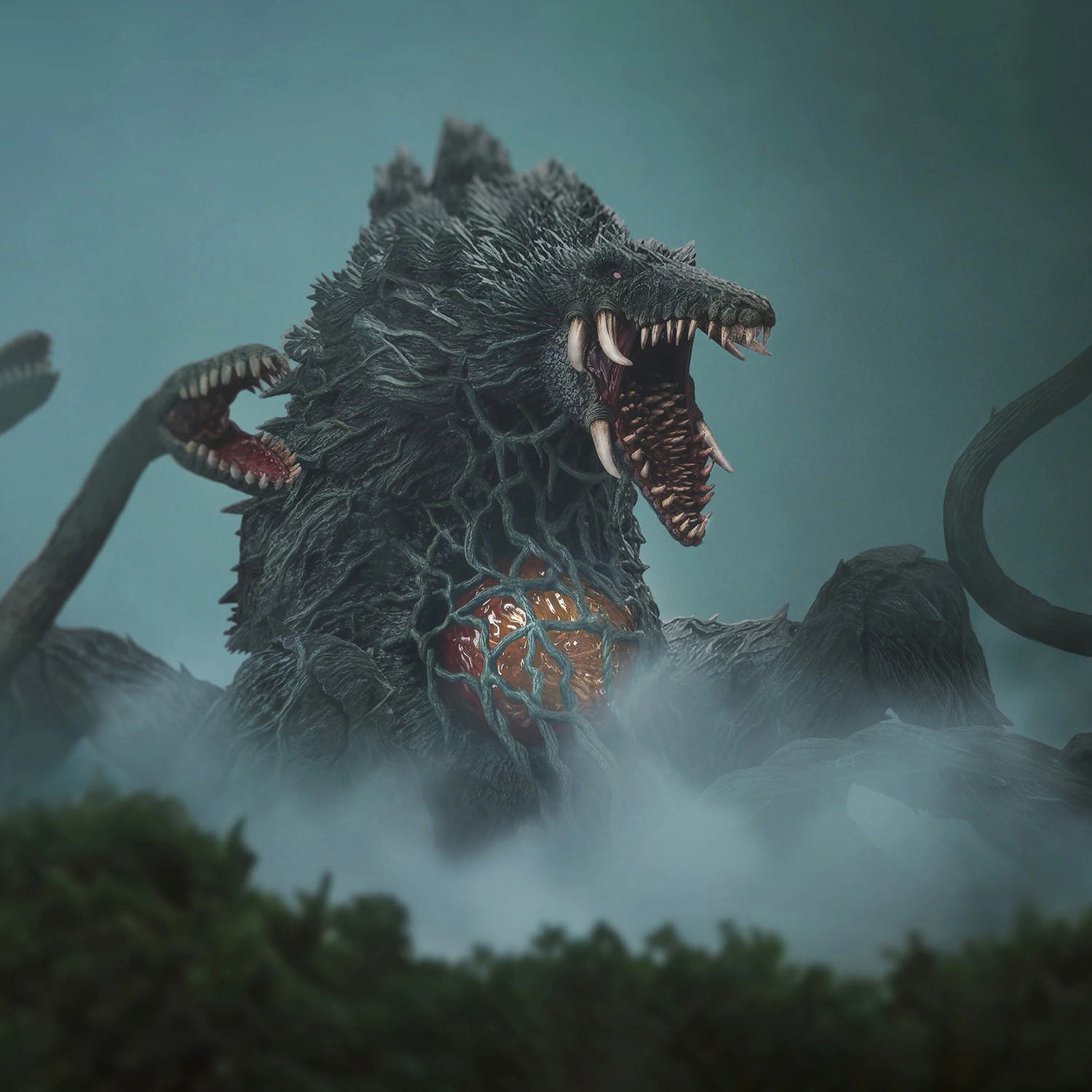 Godzilla Biollante (1989) Action Figure  (Prototype Shown) View 5