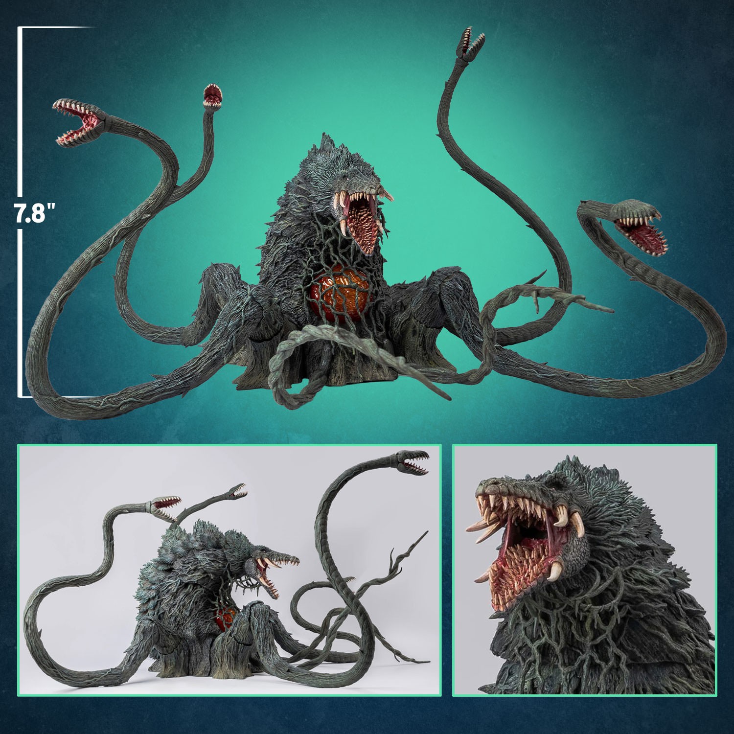 Godzilla Biollante (1989) Action Figure  (Prototype Shown) View 2