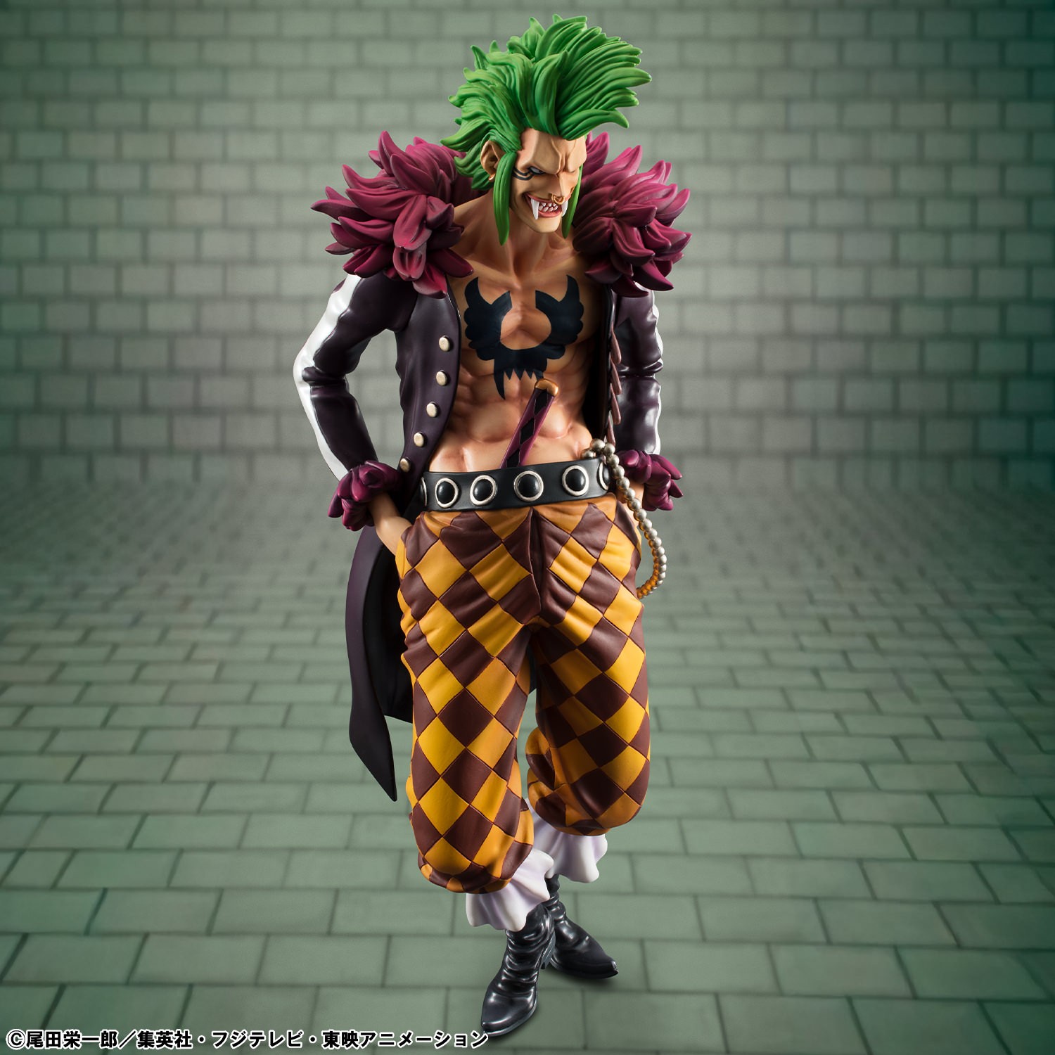 One Piece Bartolomeo the Cannibal Collectible Figure  (Prototype Shown) View 1