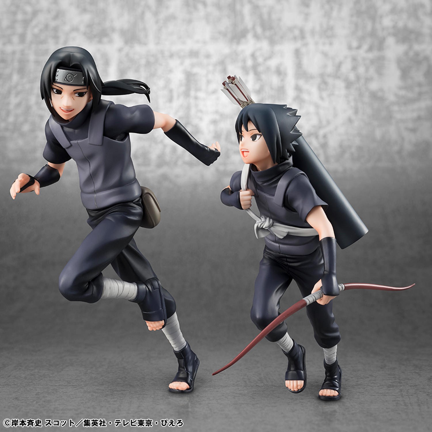 Naruto Itachi Uchiha & Sasuke Collectible Figure  (Prototype Shown) View 4