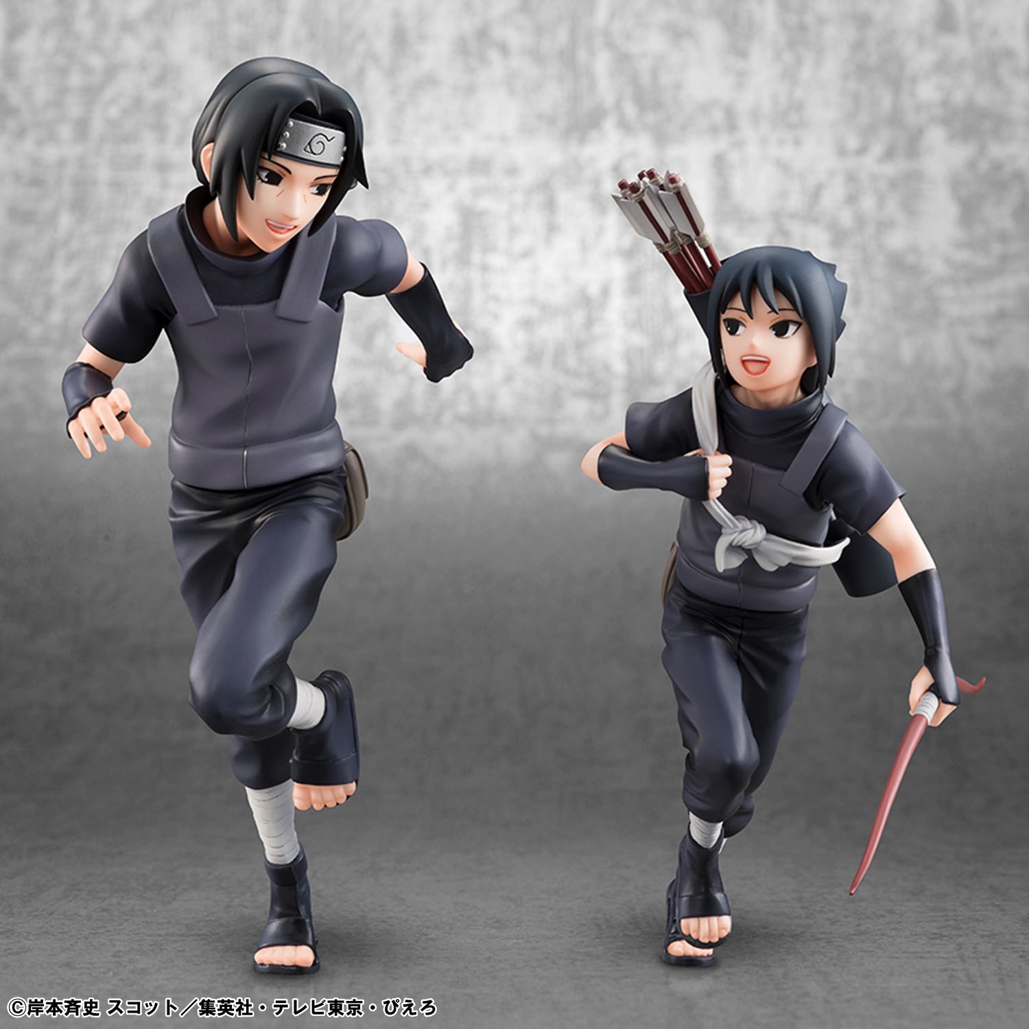 Naruto Itachi Uchiha & Sasuke Collectible Figure  (Prototype Shown) View 6