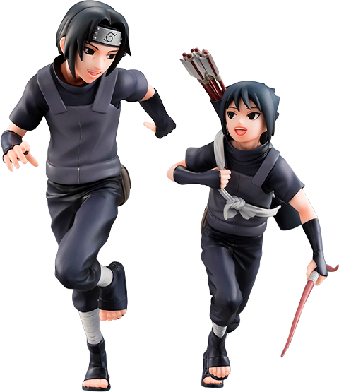 Naruto Itachi Uchiha & Sasuke Collectible Figure  (Prototype Shown) View 12