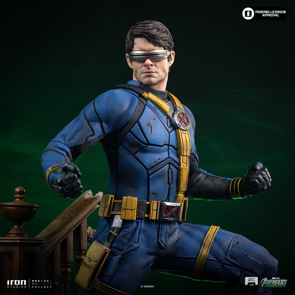 Marvel Cyclops Quarter Scale Statue  (Prototype Shown) View 1