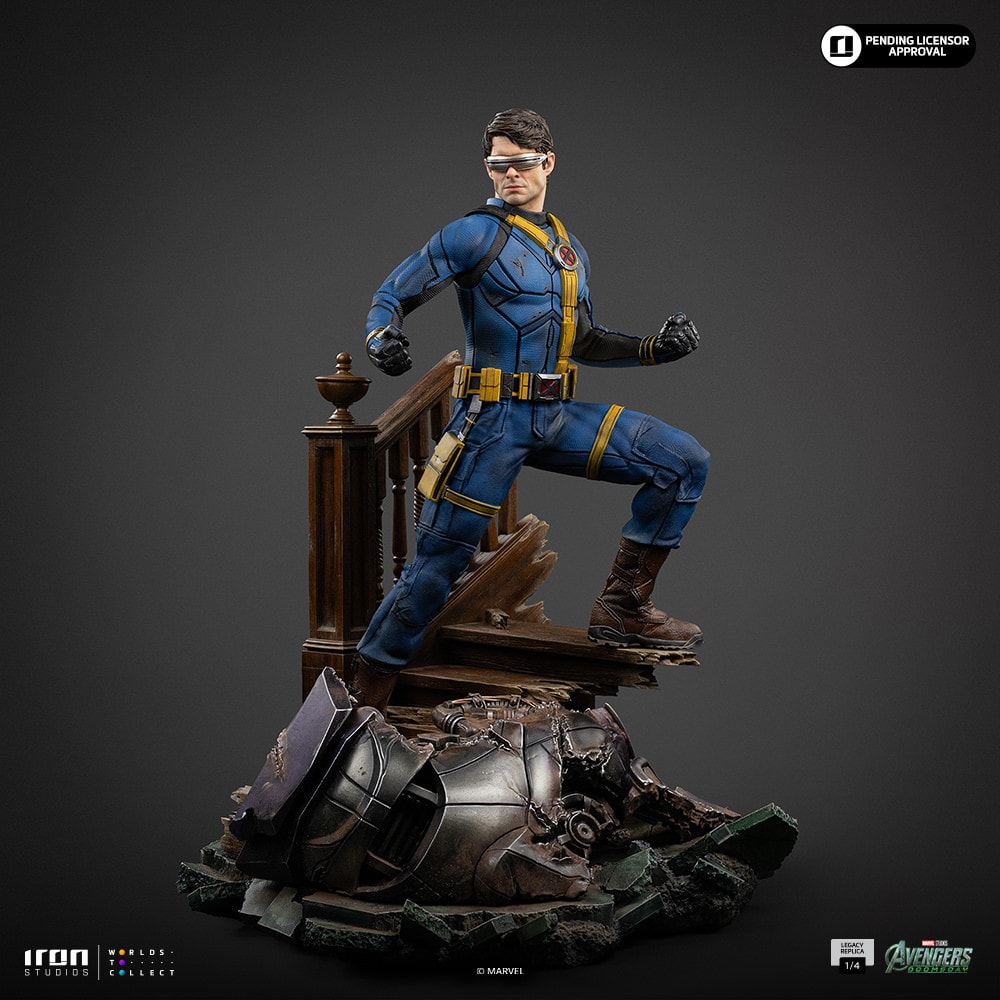 Marvel Cyclops Quarter Scale Statue  (Prototype Shown) View 10