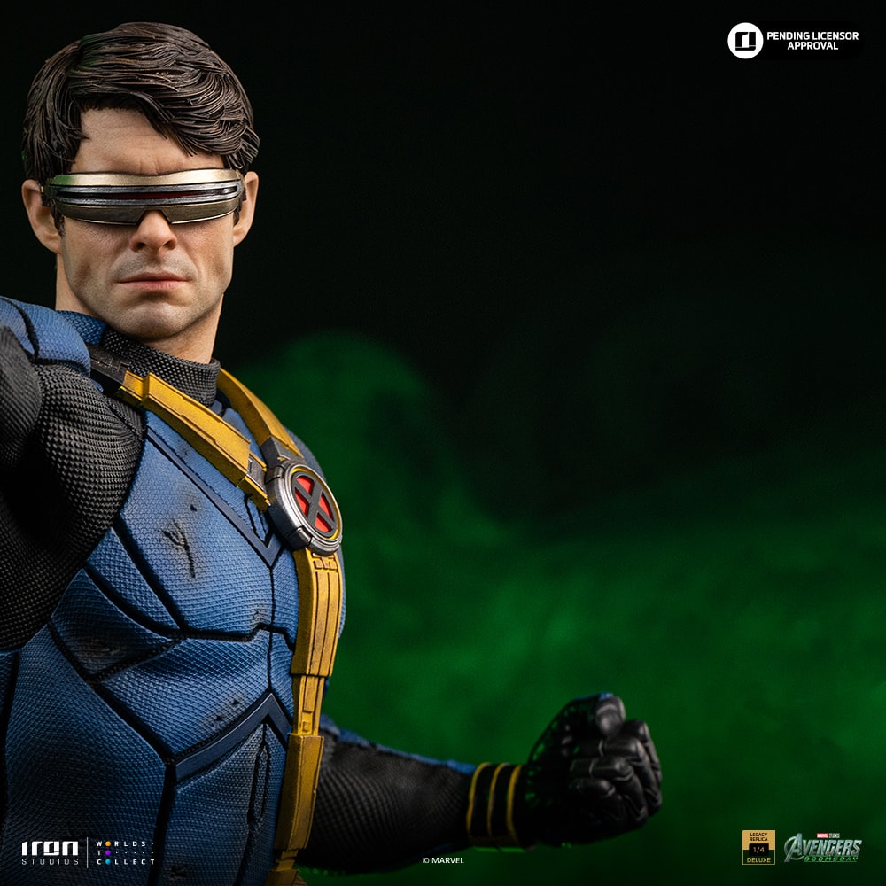 Marvel Cyclops Deluxe Quarter Scale Statue  (Prototype Shown) View 6