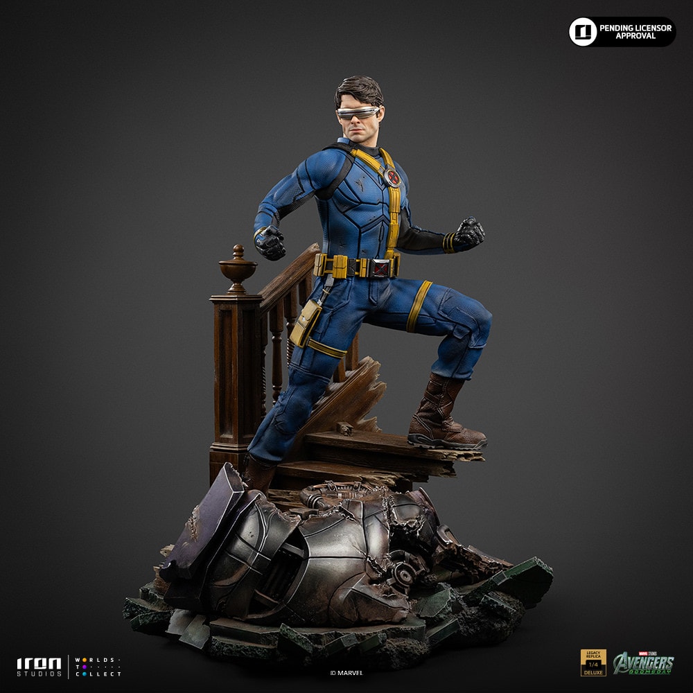 Marvel Cyclops Deluxe Quarter Scale Statue  (Prototype Shown) View 10