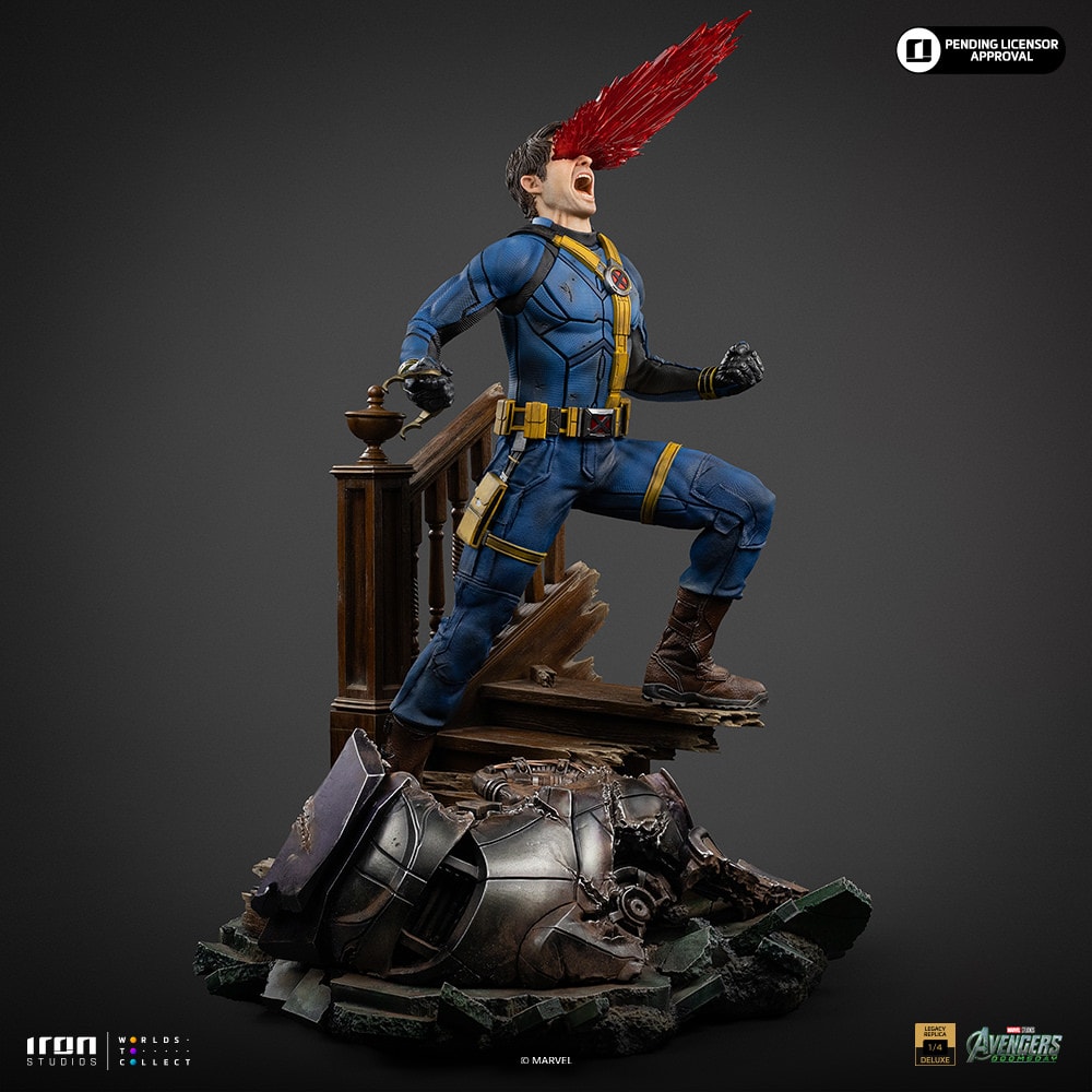 Marvel Cyclops Deluxe Quarter Scale Statue  (Prototype Shown) View 11