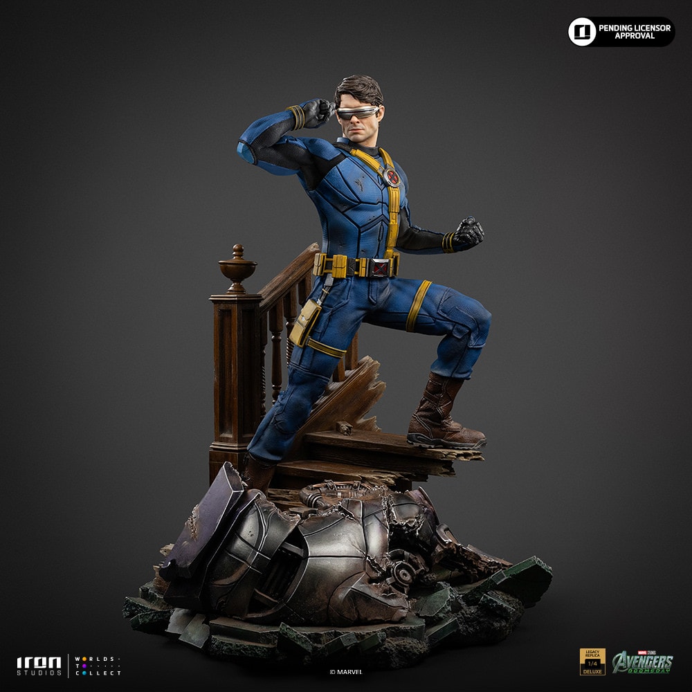 Marvel Cyclops Deluxe Quarter Scale Statue  (Prototype Shown) View 12