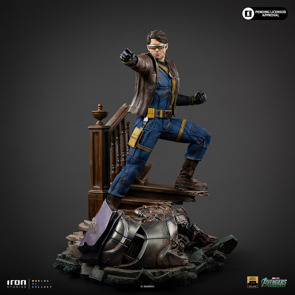 Marvel Cyclops Deluxe Quarter Scale Statue  (Prototype Shown) View 13