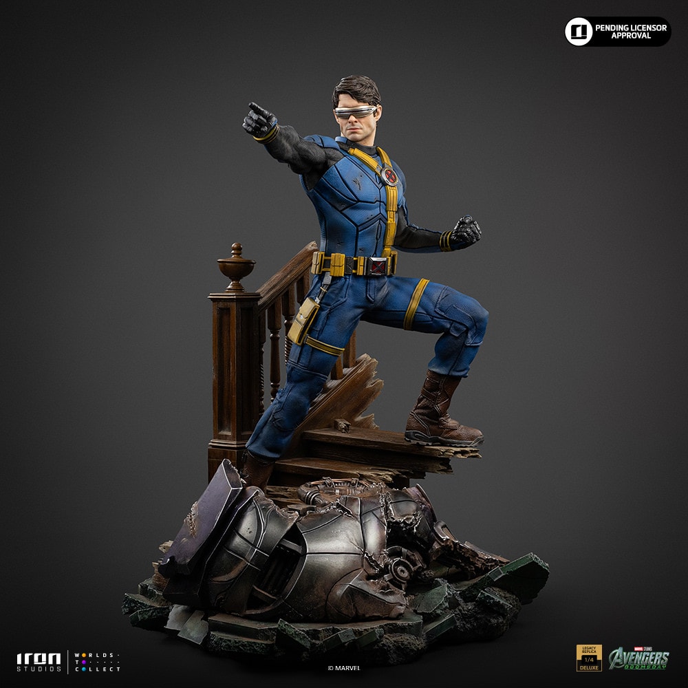 Marvel Cyclops Deluxe Quarter Scale Statue  (Prototype Shown) View 14